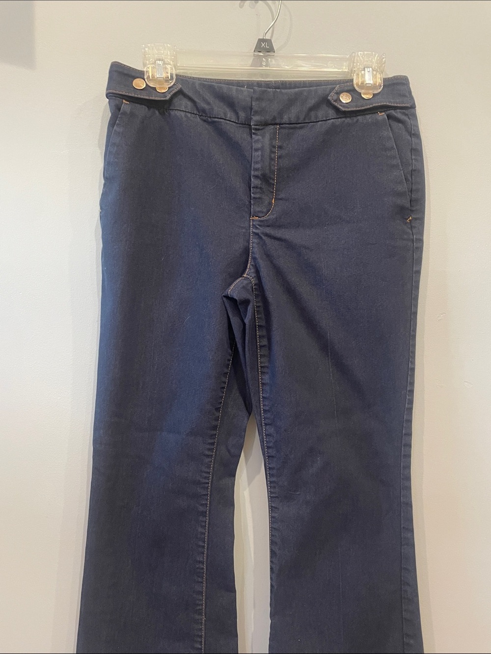 Women’s Dark Blue Stretch Jeans Chicos size 0 regular like new